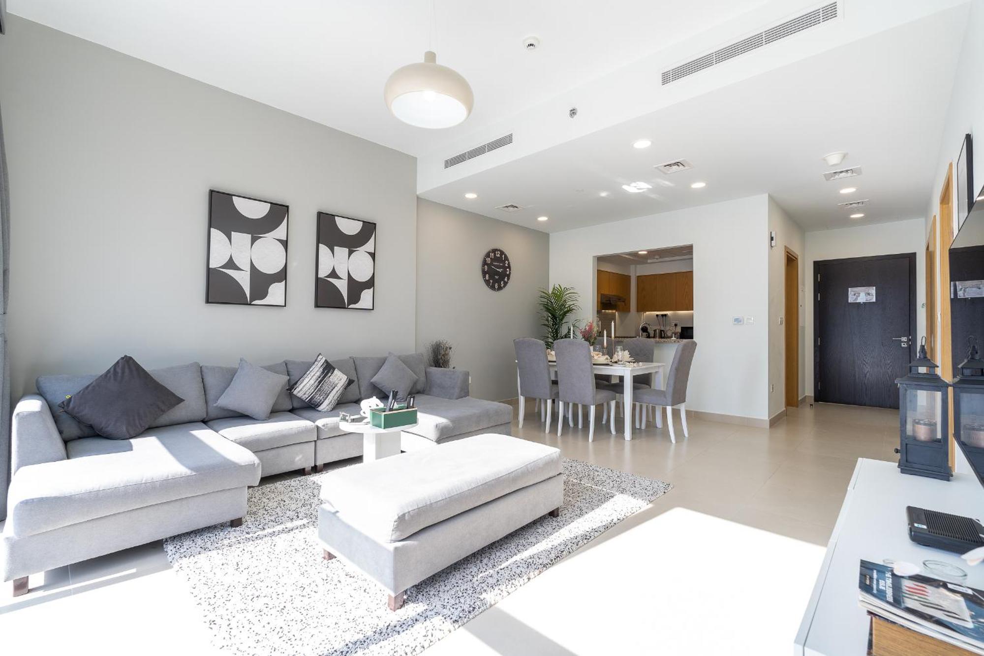 Apartamento Vogue Downtown - Bellevue Towers Dubái Habitación foto