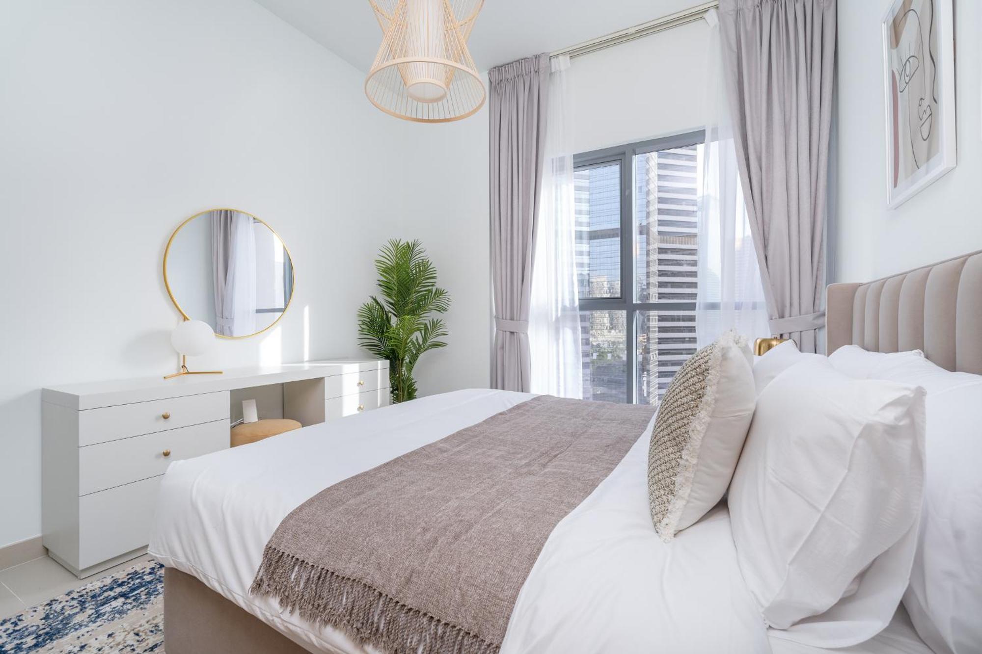 Apartamento Vogue Downtown - Bellevue Towers Dubái Habitación foto