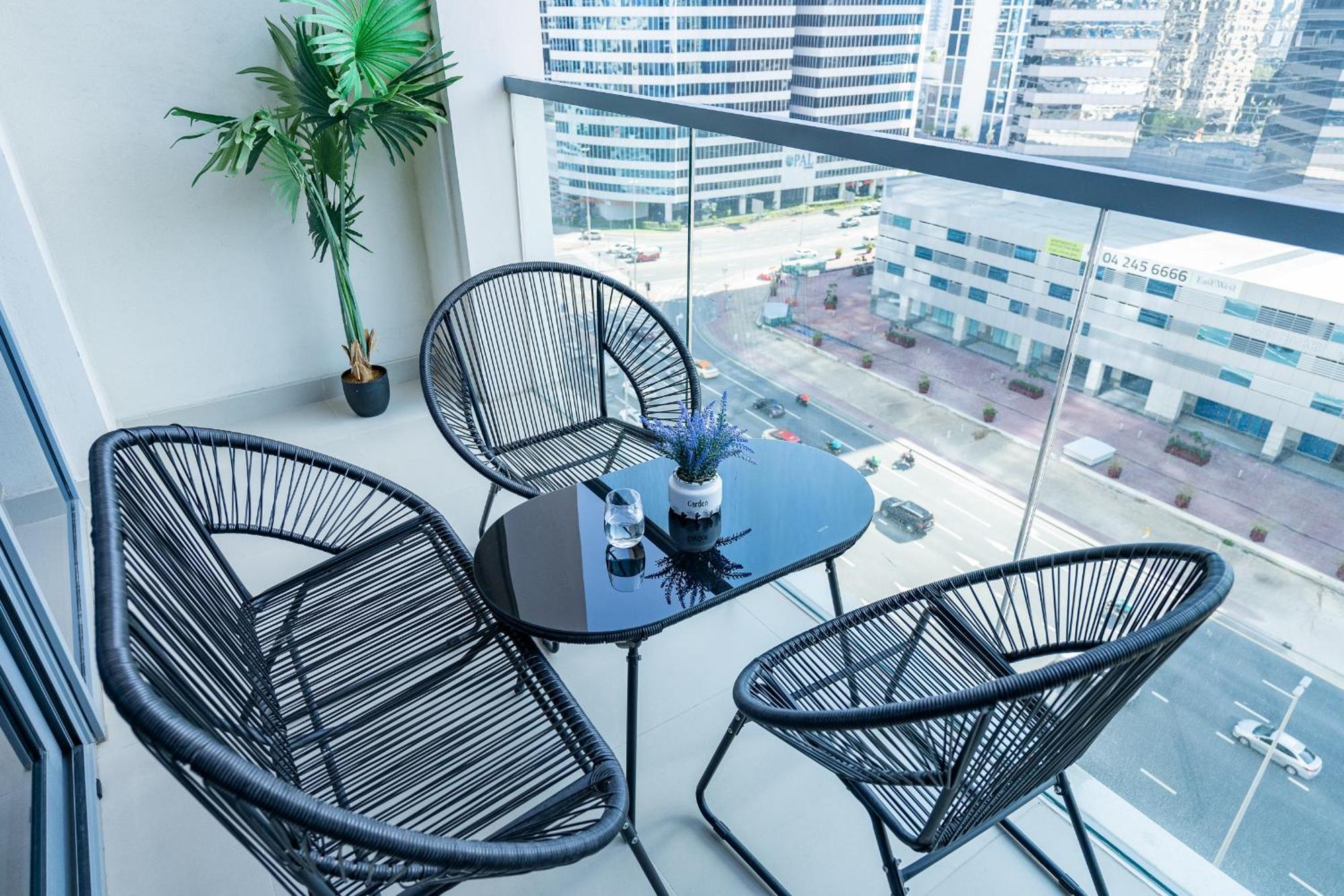 Apartamento Vogue Downtown - Bellevue Towers Dubái Habitación foto
